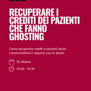 Recuperare i crediti dei pazienti che fanno ghosting